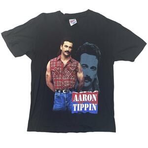 Vintage Aaron Tippin Call of the Wild Tour Shirt Size Large